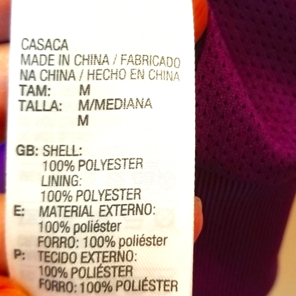 Adidas x FARM Rio HTF RARE Bomber Faux Crochet  Patchwork Track Workout Jacket M - Picture 10 of 15